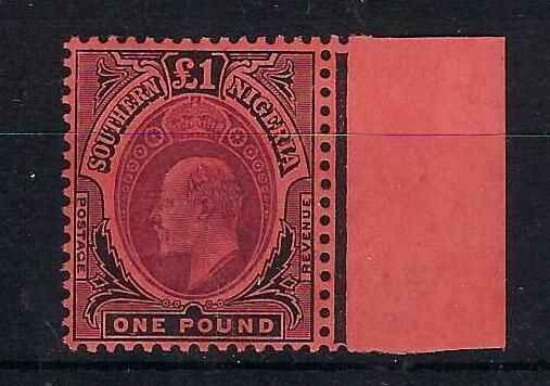 Image of Nigeria & Territories ~ Southern Nigeria SG 44 LMM British Commonwealth Stamp